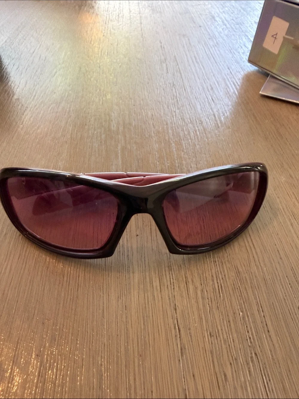 Men's dvx Sunglasses - Black Frame with Purple Lenses